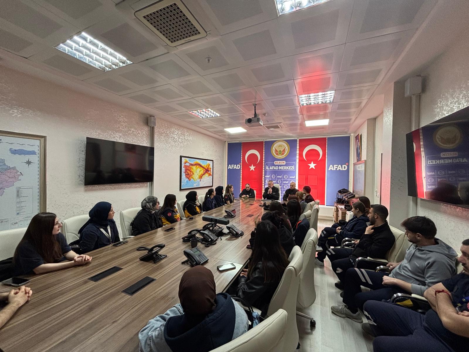 AFAD ve Sağlıklı Hayat Merkezi'ne Teknik Geziler Düzenledik